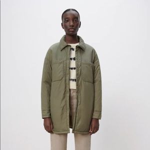 ZARA Water Repellent Oversized Shacket